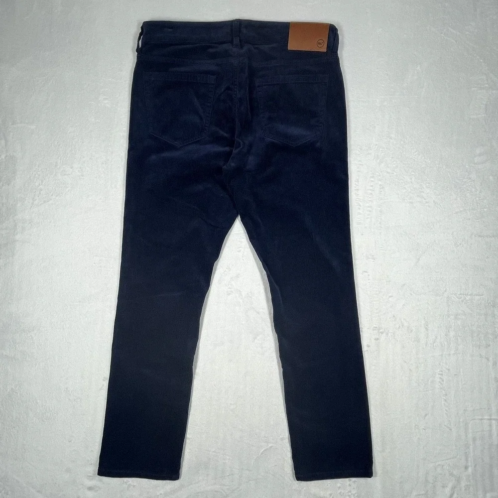 Vineyard Vines Corduroy Pants Mens 32x30 Navy Blue Slim Straight 1P001203 Preppy